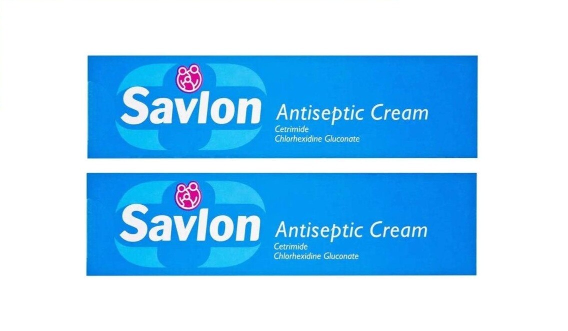 2 x SAVLON ANTISEPTIC CREAM 30g