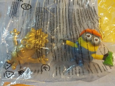 Rare Europe Mcdonald S Minions The Rise Of Gru 28 Gold Golden 1 Rare Ebay