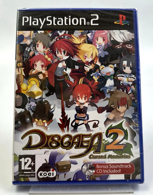 PS2 Disgaea 2: Cursed Memories, Neu und Factory Sealed