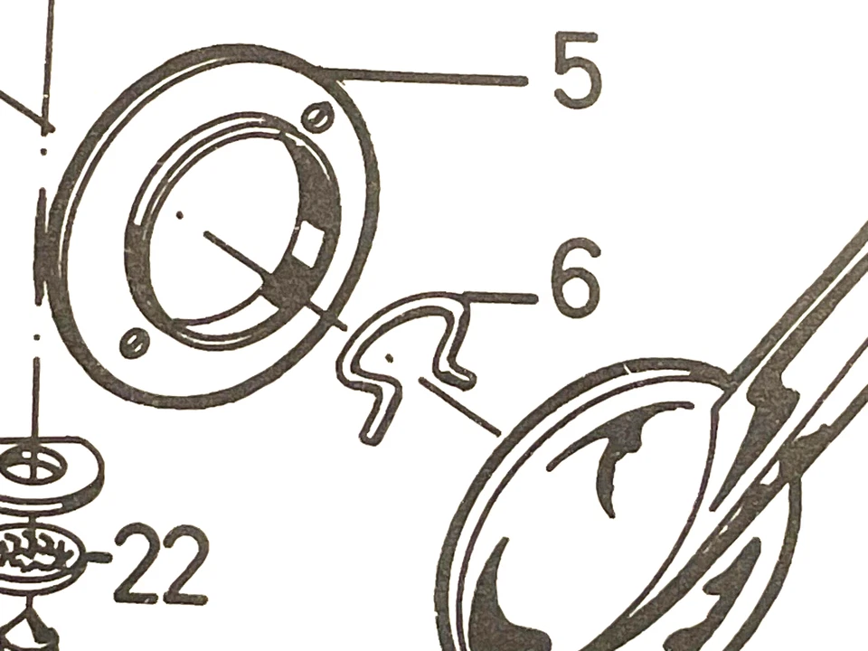 FORD TAUNUS 12M/15M/17M/20M/26M 1957-72 ESCORT++ CLIP PARA MANIJA DE VENTANA/RESORTE ¡NUEVO! Foto 3 de 4