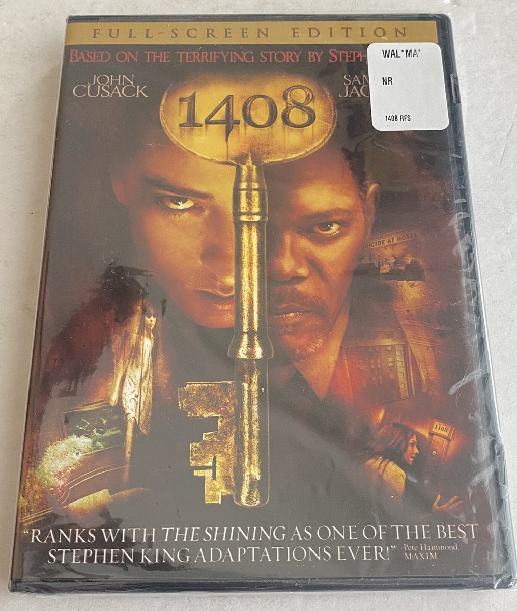 NEW SEALED 1408 (DVD, 2007, Full Screen) John Cusack & Samuel L