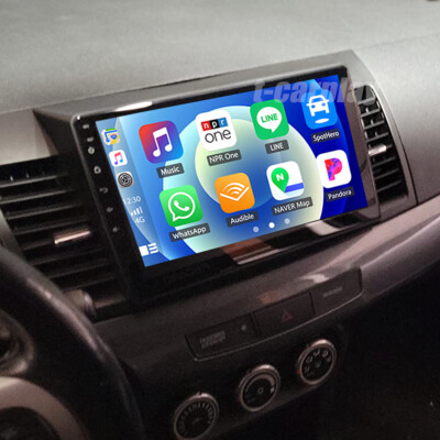 10'' For Mitsubishi Lancer 2008-2013 Carplay Android Car Stereo Radio Navi 2+64G