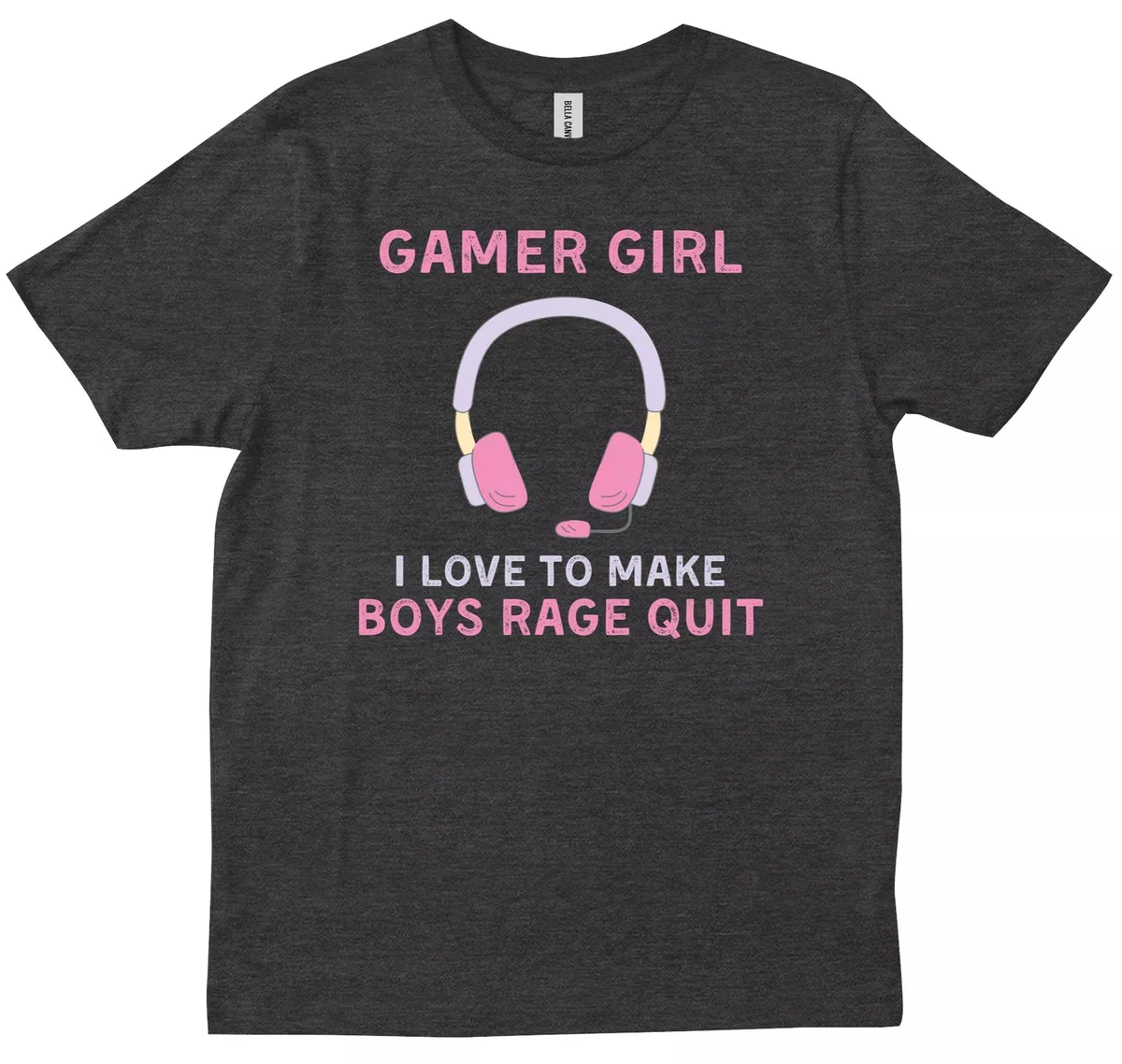  I Make Boys Rage Quit - Pro Gamer Girl T-Shirt : Clothing,  Shoes & Jewelry