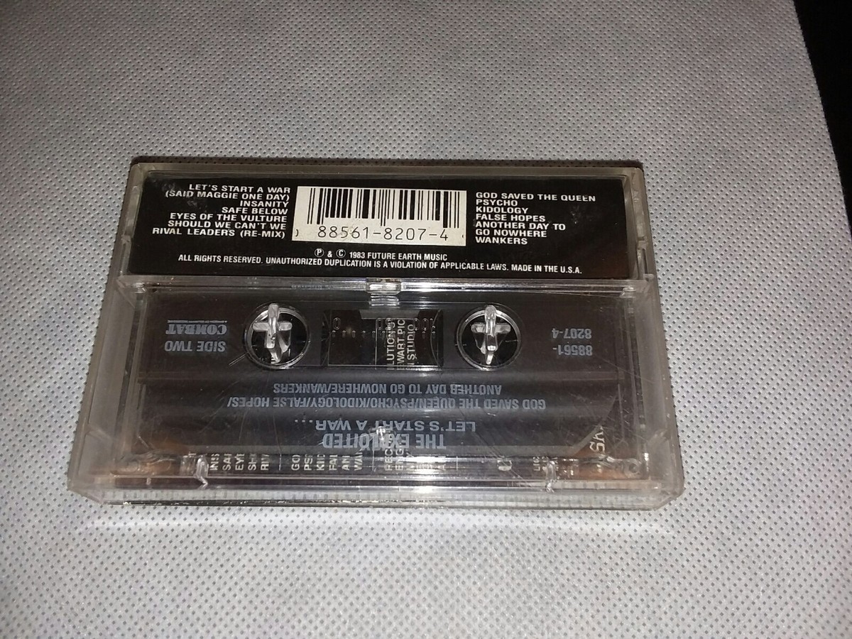 4 THE EXPLOITED Cassette Tape Lot Let's Start a War Now Innercity