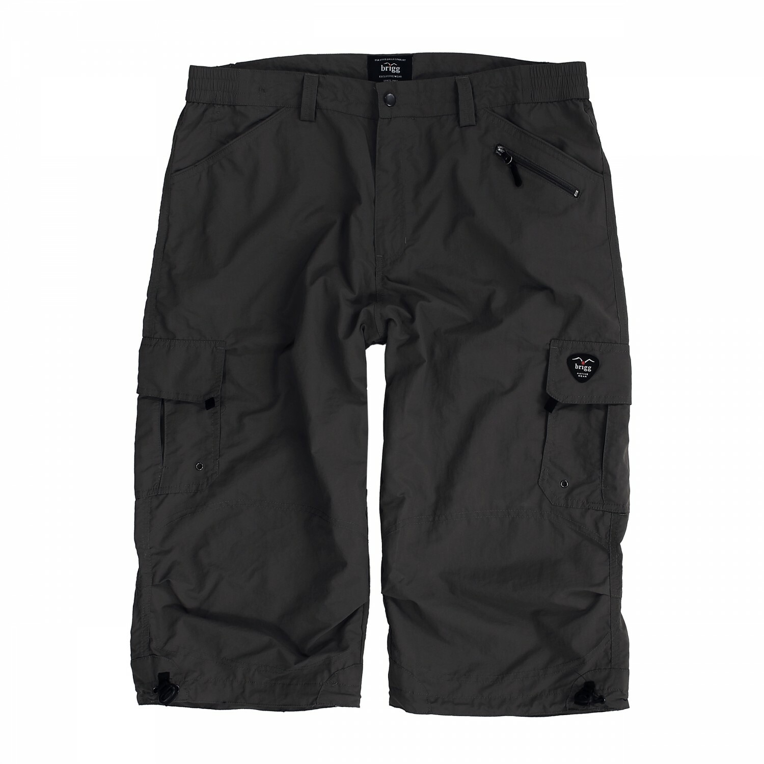 Bermudas cargo hombre pantalones cortos ultra ligeros trekking aire libre tallas grandes