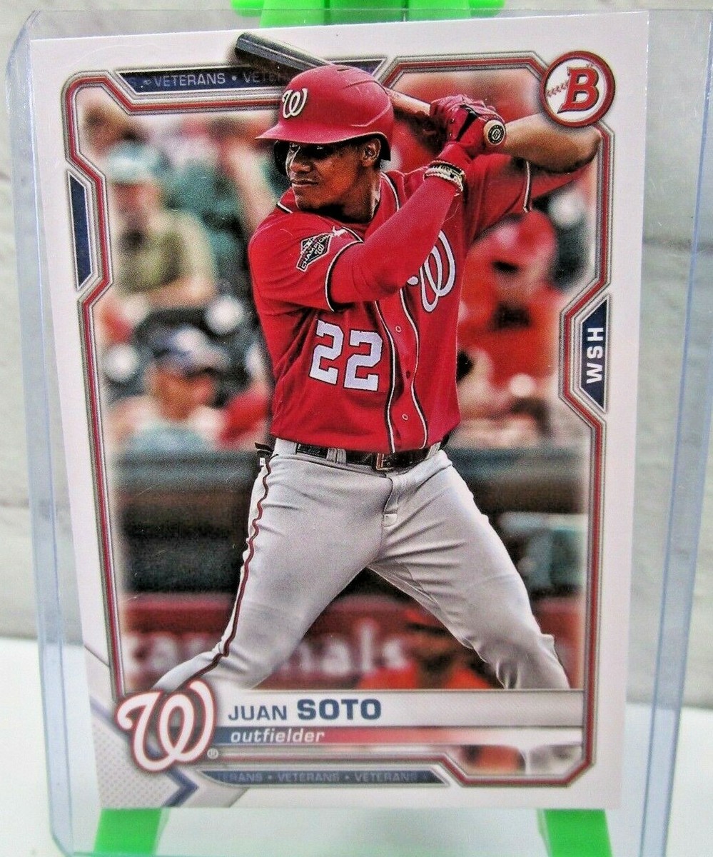 フアン・ソトTopps Bowman 2021カード ワシントン・ナショナルズ フアン・ソトTopps Bowman 2021カード ワシントン・ナショナルズ
