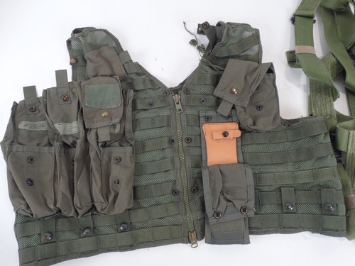 US Military Aircrew CMU-33A/P22P-18V SURVIVAL VEST (OD) 5-GP & Knife Pockets - Picture 2 of 5