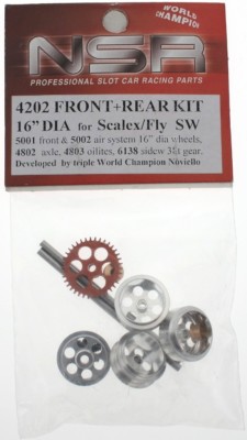 NSR 804202 Front + Rear Kit 16'' Wheels SW SCX/FLY