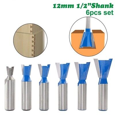 Dovetail Bit Hardware Accessory Alloy Material for Engraving Tools Wood Cutting Round Nose Bit 