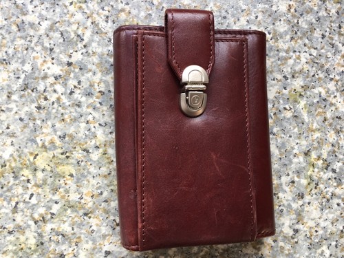 Duchini Men's best quality leather wallet in mahogany colour 125x94x30mm - Picture 3 of 6