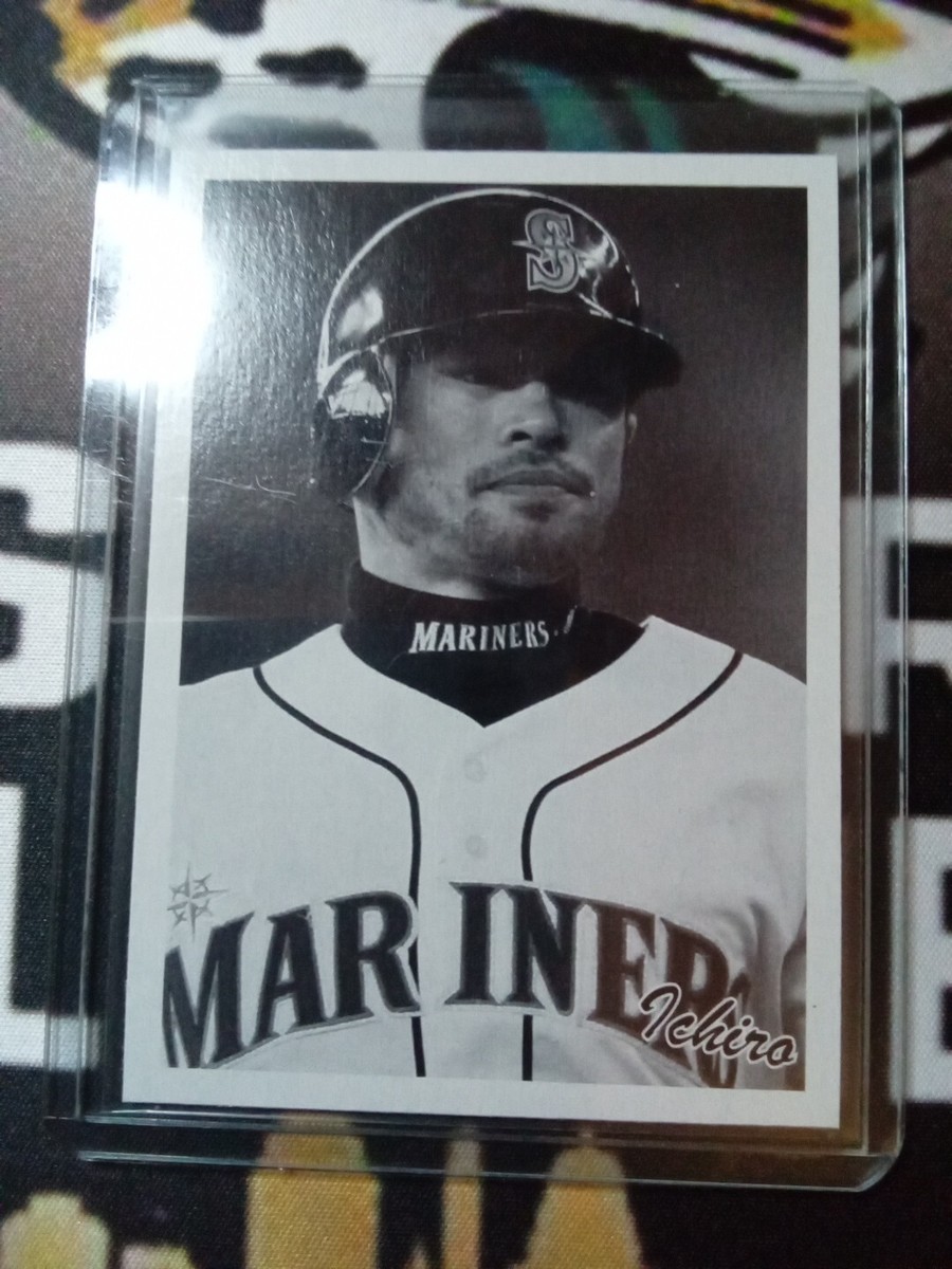 Upper deck 2008 Goudey baseball Black and White Ichiro Error