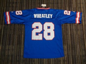 NWT TYRONE WHEATLEY #28 NY NEW YORK GIANTS STARTER NFL GAME FOOTBALL JERSEY SZ M
