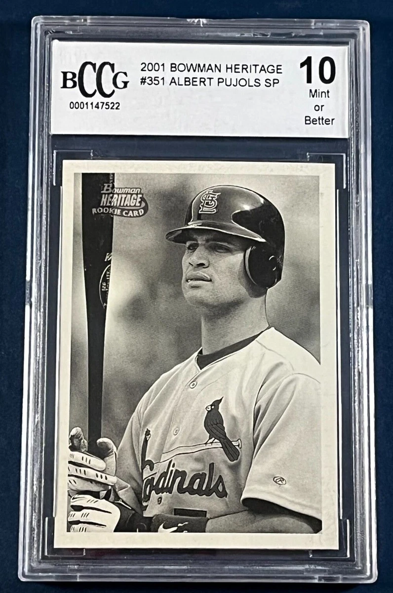 2001 Bowman Heritage - Albert Pujols #351 for sale | eBay