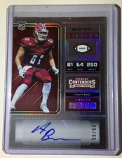 2018-19 Contenders Draft Picks Adam Breneman Bowl Ticket Rookie Autograph /99 RC