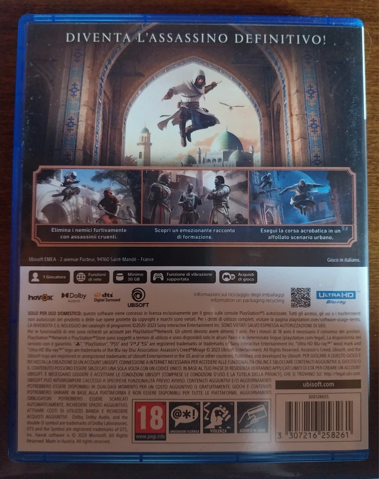 Assassin's Creed Mirage Ps5 pal ita in italiano, foto 2 di 3