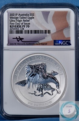 み*☆様 Wedge-tailed Eagle 2021 2oz Silver 2021-P Australia Silver