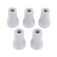 Saliva Ejector Tip Gray 5pk Vacuum Rubber Tips Push on Tip DCI 5757