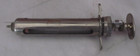 Vintage Antique Reliable Brand Veterinary Medical Syringe Metal Glass — photo 3
