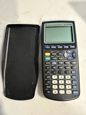 Texas Instruments TI-83 Plus Graphing Calculator - Black (83PL/TBL/1L1/A)