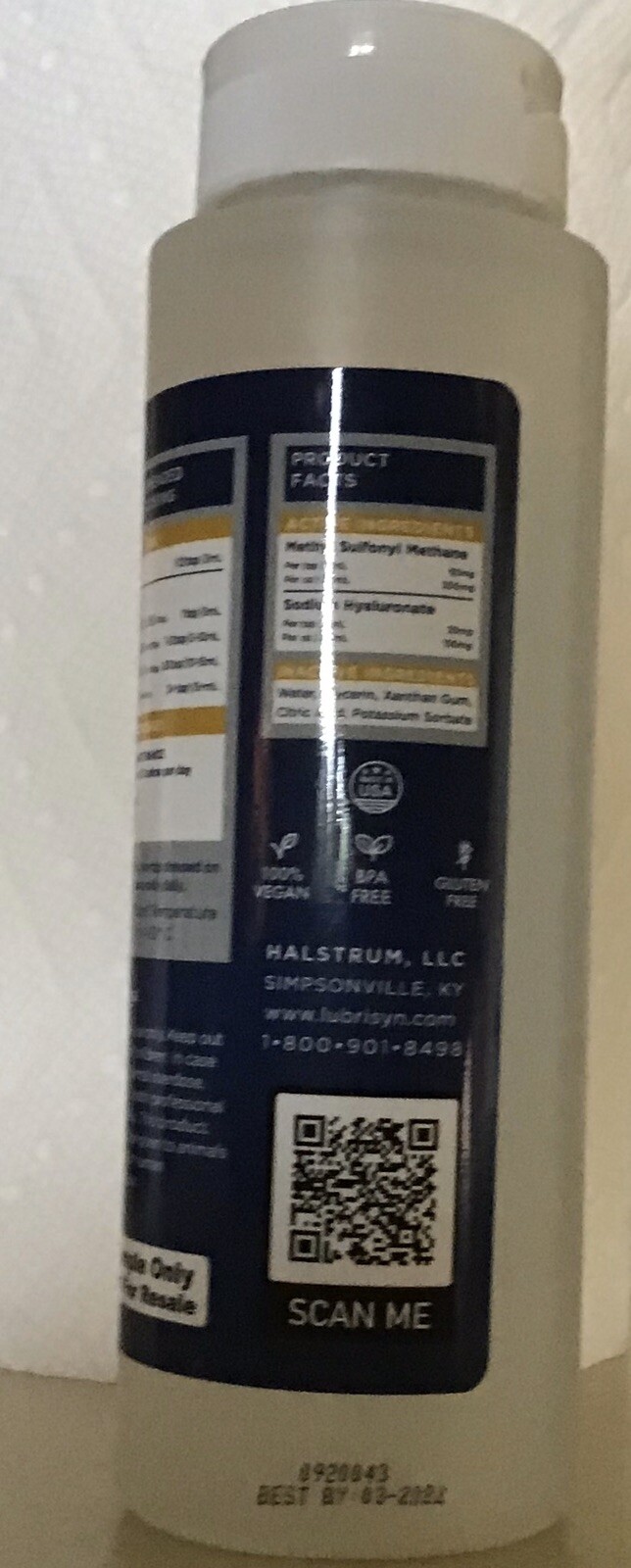 LubriSyn HA Plus MSM Joint Health Liquid