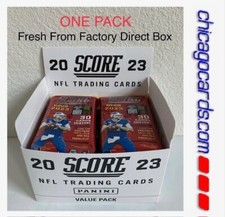 2023 Score Football Value Pack Look4 Richardson Love Rookie Burrow Purdy AUTO