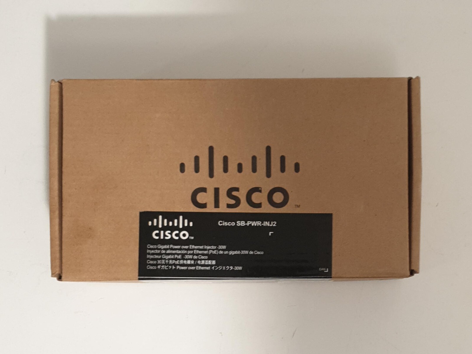 Injecteur Cisco PoE+ 30W Gigabit alimente vos caméras IP sans prise