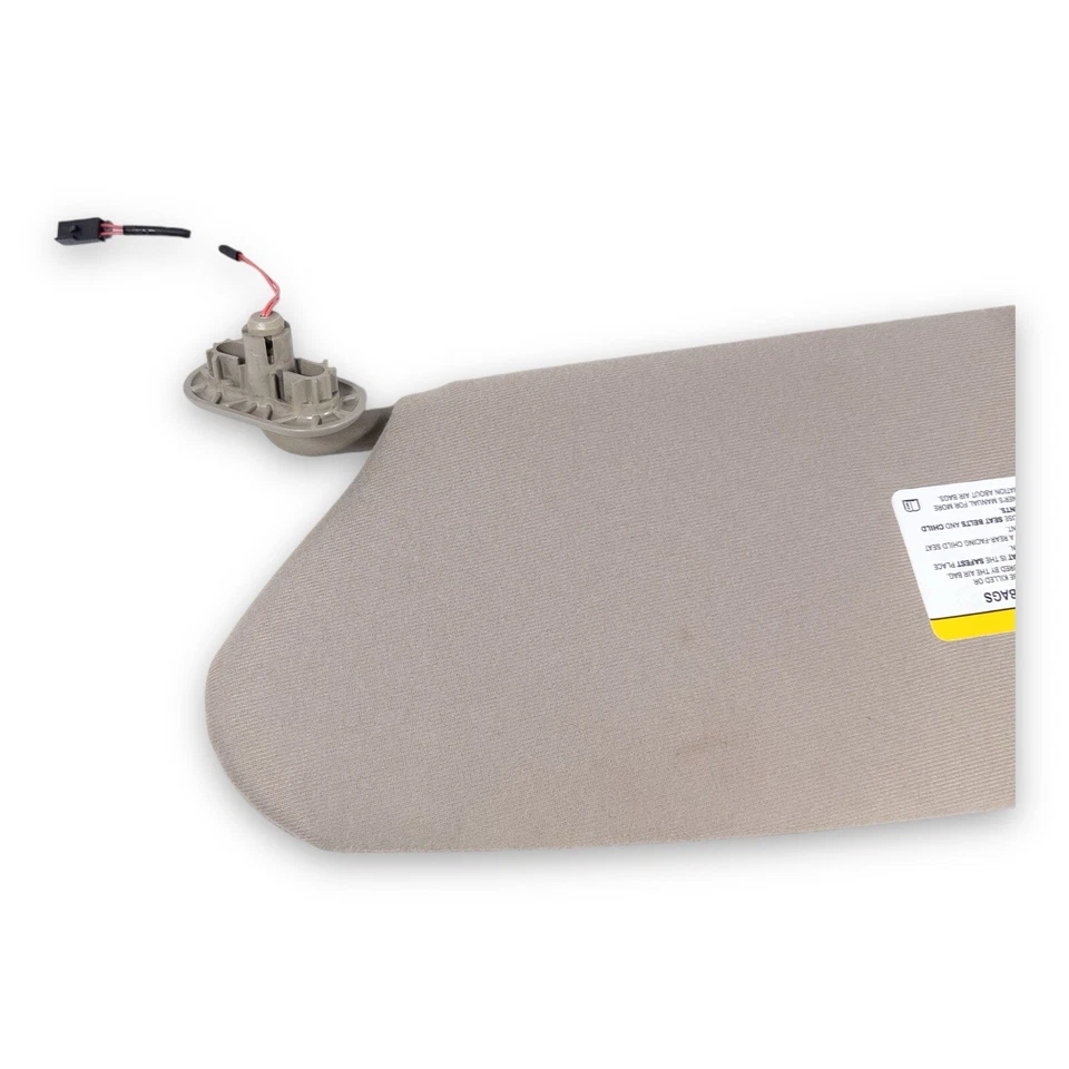 Chrysler Pacifica 2004-2008 pasajero lado derecho parasol tela beige Foto 4 de 4