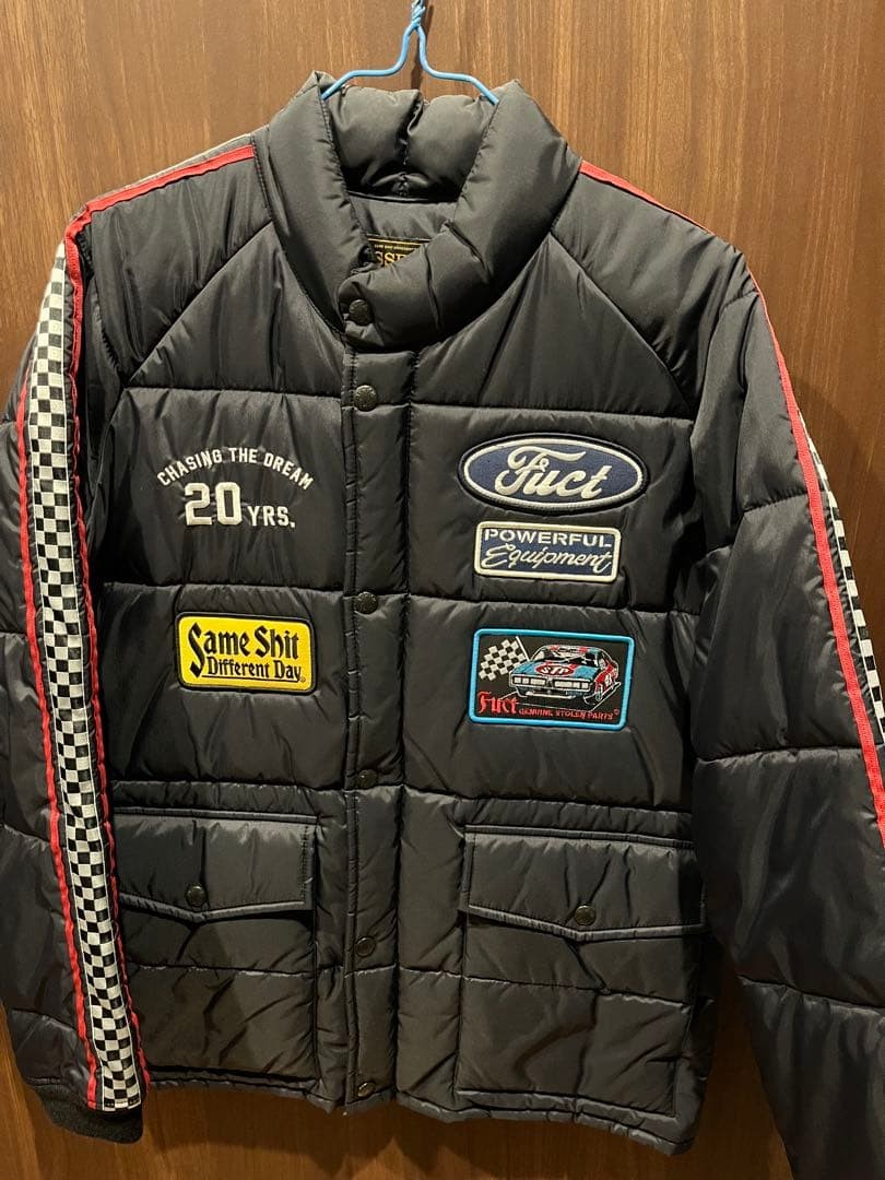 fuct ssdd Racing Jacket Black Size S Men's Nylon