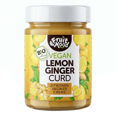 Vegan Lemon Ginger Curd - Zitronen-Ingwer-Creme 190g | FRUIT MOOD