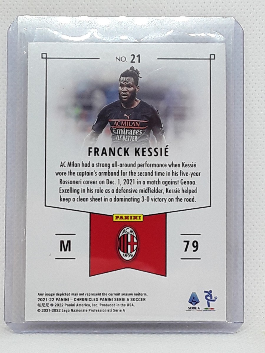 Franck Kessie 2021-22 Chronicles Panini Serie A Purple Astro