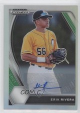 2021 Panini Prizm Draft Picks Silver Prizm Auto Erik Rivera #PDP215 Auto nd3