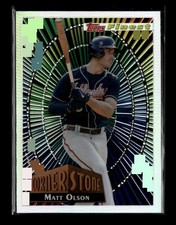 Matt Olson 2022 Finest 1994 Finest Cornerstones #MO (Freddie Freeman on back)
