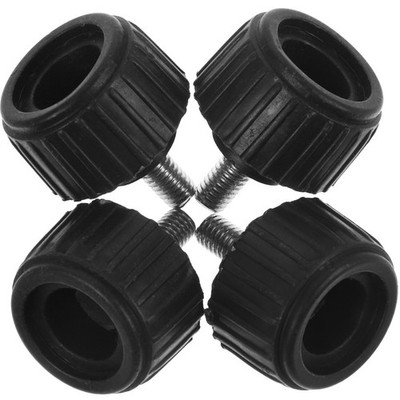 4Pcs Platform Scale Foot Replacement Rubber Iron Enhanced Stability Easy Install