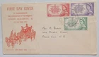 AUSTRALIA 25 MAY 1953 QEII CORONATION FDC  MELBOURNE