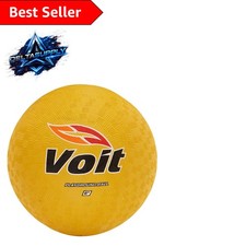 Vibrant Yellow 6-Inch Playground Ball - Ideal for School and Recreation Centers