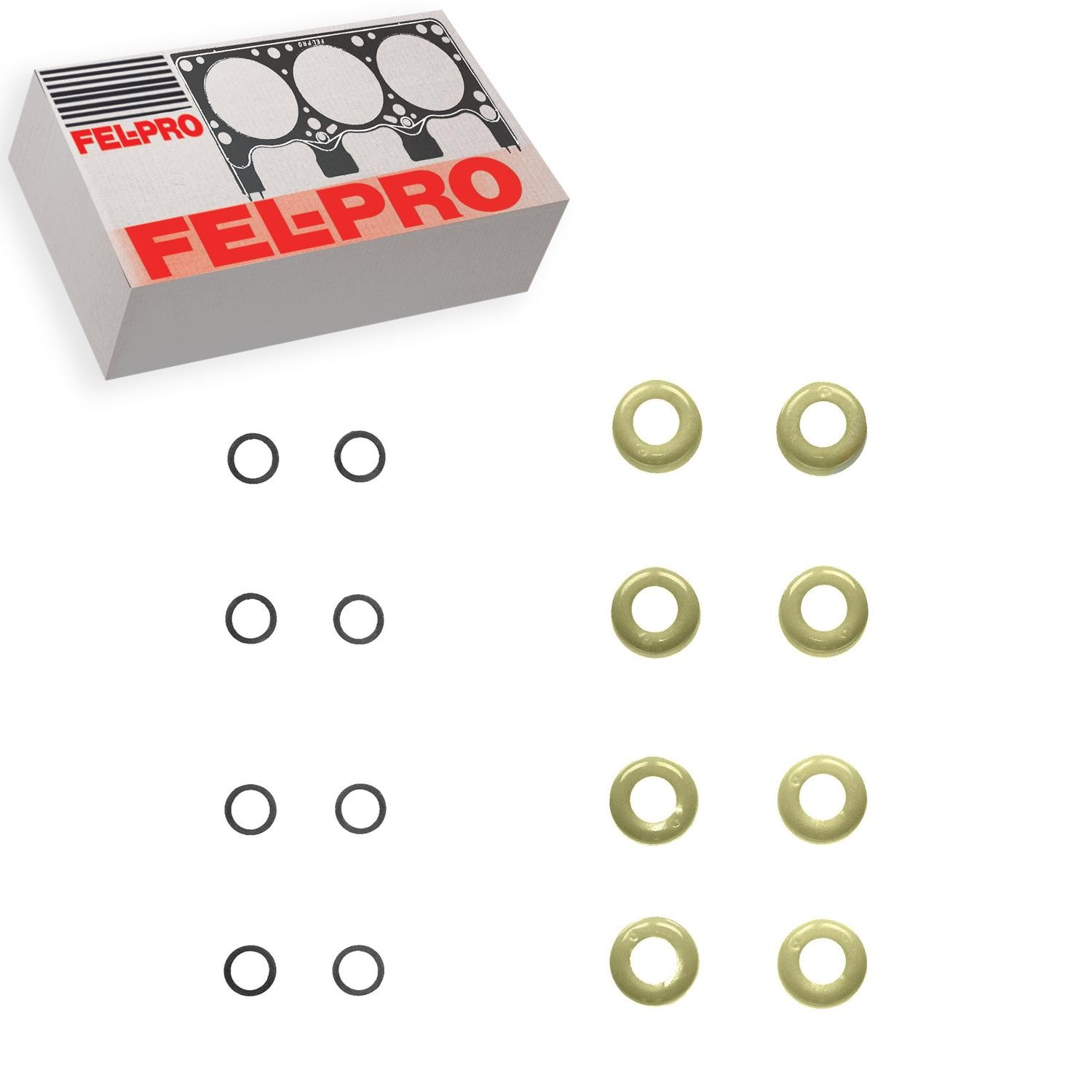 Fel-Pro Eng Valve Stem Oil Seal Set Exhaust For 81-86, 92-95 GMC C1500 Suburban