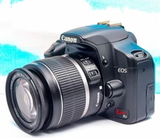 Canon EOS Kiss X2 Digital SLR Camera with Standard Lens and Accessories