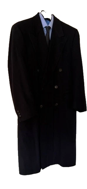 Bolgheri (Made in Spain) Size: 40R (Mens Regular) Premium Wool & Cashmere Coat image 4
