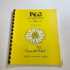 PEO Chapter G New Orleans Louisiana Cookbook Spiral Cajun Creole Recipes Recipes