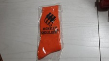 Socks by MONKEY SHOULDER size L orange brand new