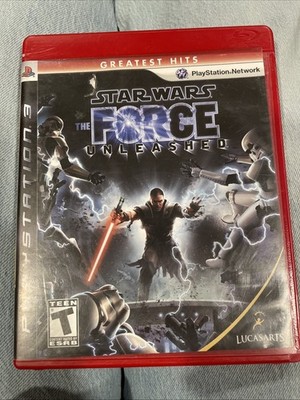 Star Wars The Force Unleashed (Greatest Hits) Sony PlayStation 3 PS3 Complete