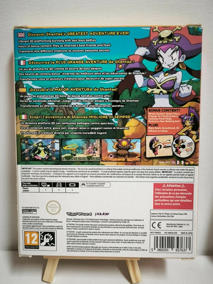 SHANTAE 1/2 GENIE HERO - ULTIMATE EDITION - DAY ONE EDITION SWITCH EURO OCCASION, photo 4 sur 5