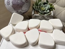 10x Cosmetic Makeup Foundation Applicator Sponge - White - Made in Korea