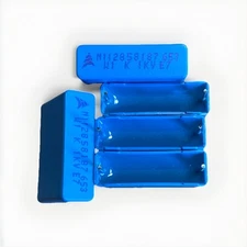 5x EPCOS 0.1μF 1000V Polypropylene Capacitors - MKP Film - Made in EU