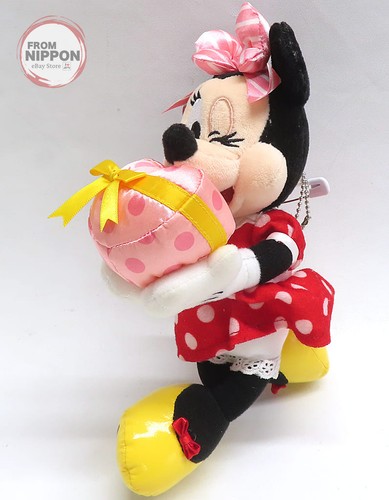 Tokyo Disney Resort Minnie Mouse Birthday 2023 Plush Badge New