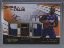 2017-18 Panini Absolute Level 2 /25 Jawun Evans #TT3-JE Auto 3b8