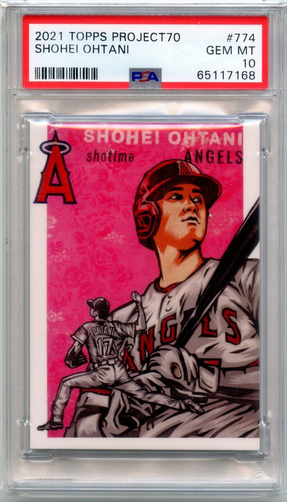 SHO TIME! PSA 10 Gem Mint 2021 Topps Project70 SHOHEI OHTANI #774_Blake Jamieson