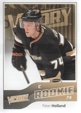 2011-12 Upper Deck Victory #282 Peter Holland RC - HKY