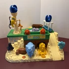 Fisher Price Little People Play Family Zoo #916 Animals Tree Tram Vintage 1984