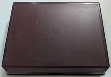 Vintage Tupperware Personal Organizer 1868 Case With Tray, Pre-Owned